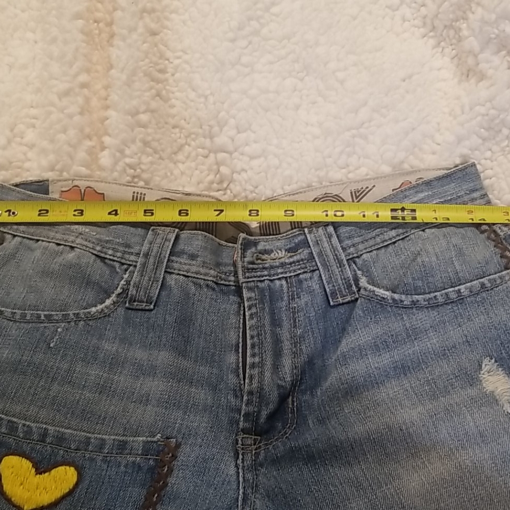 Joystick Patchwork Flare Jeans - image 4